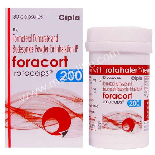 Foracort Rotacaps 200 (Budesonide/Formoterol)
