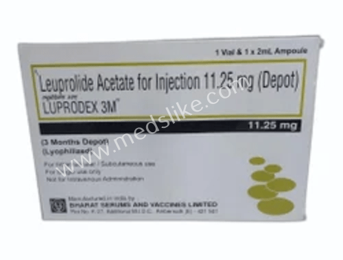 Luprodex Depot 11.25 mg Injection (Leuprolide)