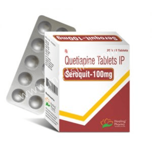 Seroquit 100 mg (Quetiapine)