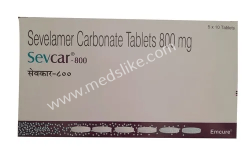 Sevcar 800 mg (Sevelamer)