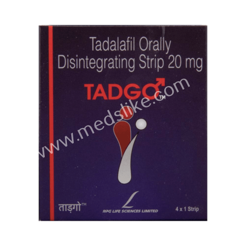 Tadgo 20mg (Tadalafil Orally Disintegrating Strip)