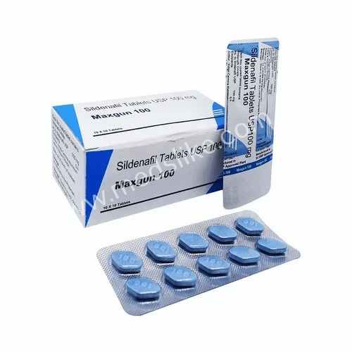Maxgun 100mg (Sildenafil Citrate 100mg)