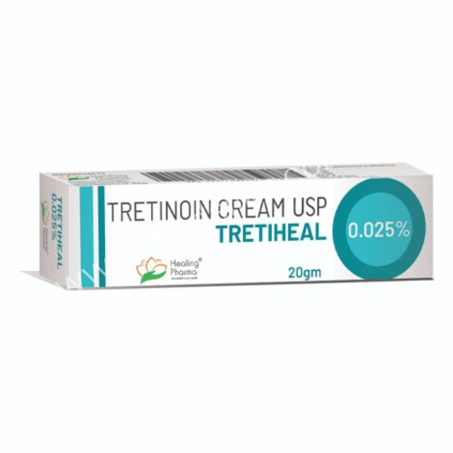 Tretiheal 0.025% (Tretinoin 0.025% Cream)