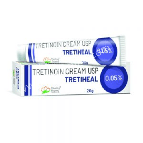 Tretiheal 0.05% (Tretinoin 0.05% Cream)