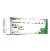 Zbd Plus (Albendazole 400 mg + Ivermectin 6mg)