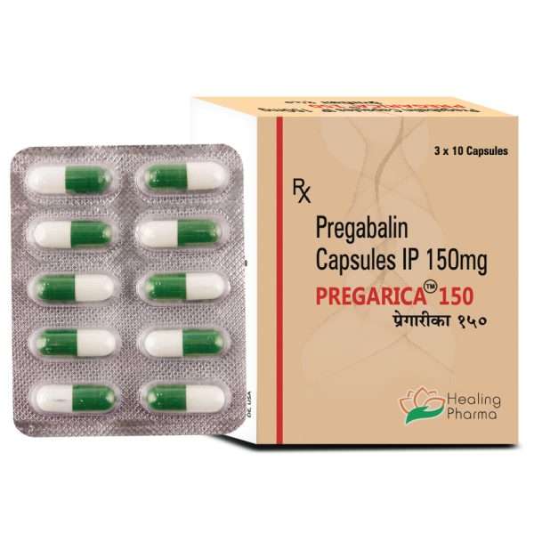 Pregarica 150mg (Pregabalin 150 mg Capsule)