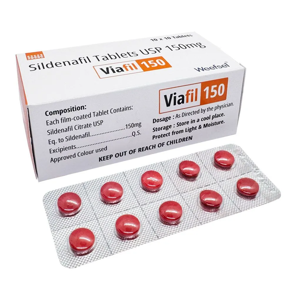 Viafil-150mg Viafil 150mg (Sildenafil Citrate 150mg) - Image 1