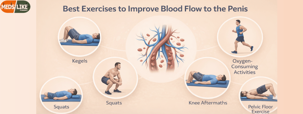 Best Exercises to Improve Blood Flow to the Penis