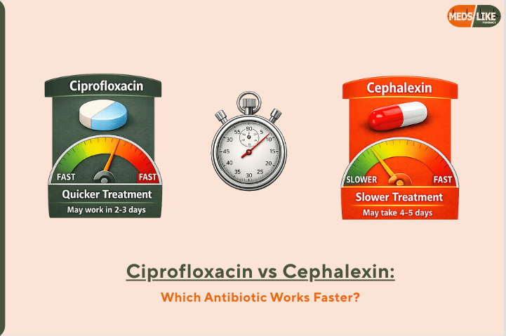 Ciprofloxacin vs Cephalexin