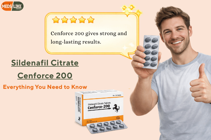 Sildenafil Citrate Cenforce 200