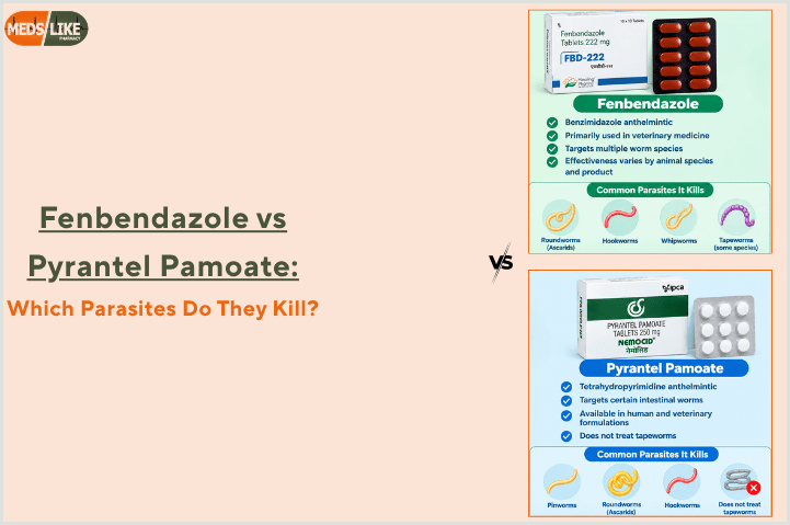 Fenbendazole vs Pyrantel Pamoate:
